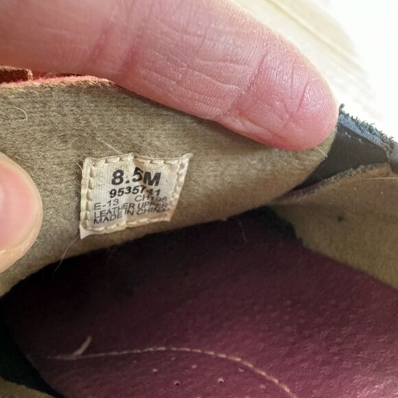 Sperry Boat Shoes Loafers Navy Leather Plaid Lace-Up Women sz 8.5 Preppy Casual - Picture 8 of 9